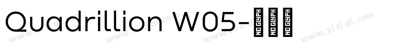 Quadrillion W05字体转换